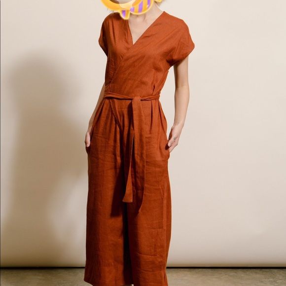 Rust Jumpsuit (Korean Style) - Picture 5 of 5